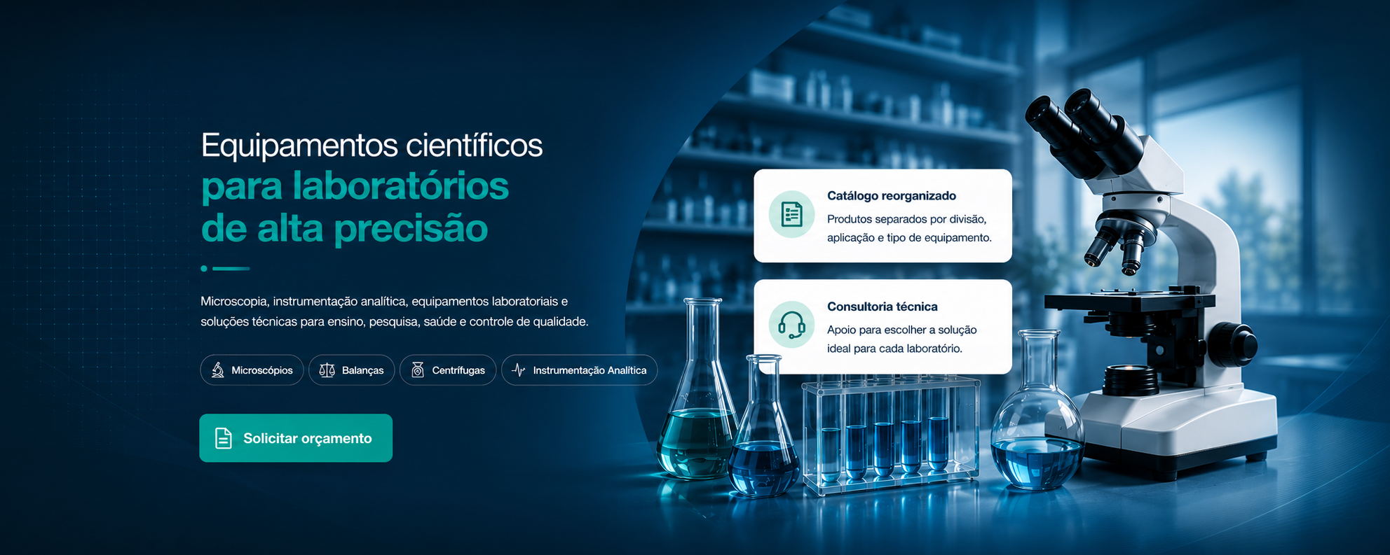 Equipamentos científicos para laboratórios de alta precisão - Laborana